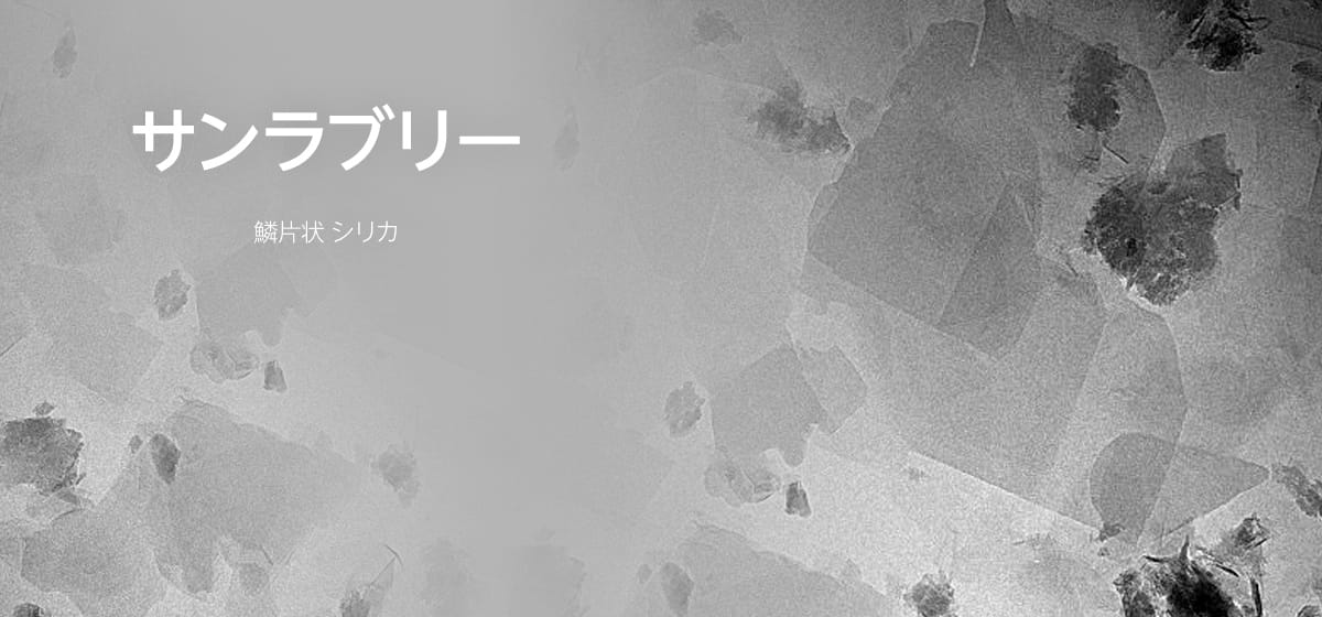 鱗片状シリカ サンラブリー