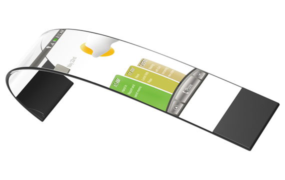 Gate insulators for organic semiconductors in flexible displays